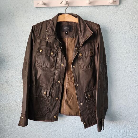 J crew utility cargo style jacket - Picture 2 of 10